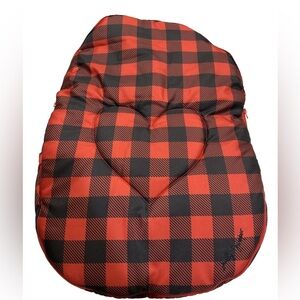 Jolly Jumper Stroller Cuddle Bag Buffalo Plaid Excellent Used Condition